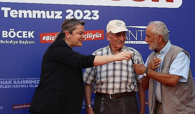 Kepez-Santral Mahallesi’nde anahtar heyecanı