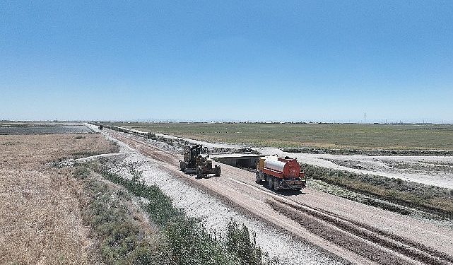 Konya Büyükşehir 7,5 Km’lik Sakyatan-Karakaya Yolunda Standardı Yükseltiyor