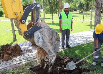 Konya Büyükşehir Yeşil Alanlarda Akıllı Su Sayaçları Kullanıyor