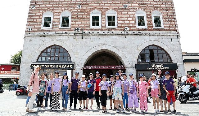 Küçükçekmeceli çocuklar İstanbul’u yine keşfediyor