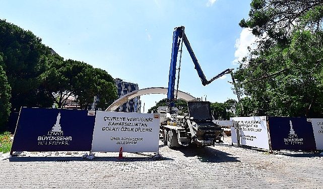 Kültürpark’ın tarihi kapıları restore ediliyor