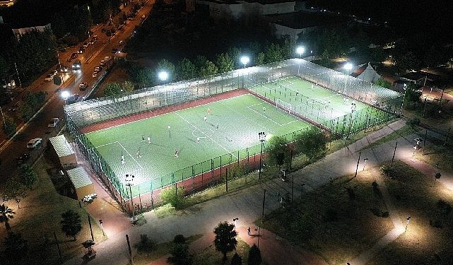 Lider Çerçioğlu Aydın’a bir spor alanı daha kazandırdı