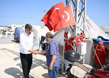 Lider Kocaman bayramda Hatay’da
