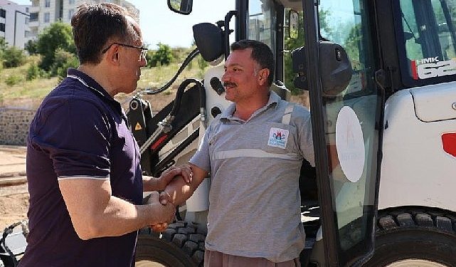 Lider Savran çalışma alanlarında incelemelerde bulundu