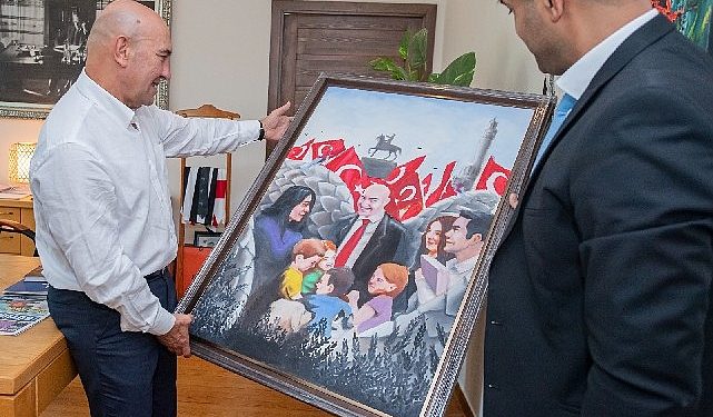 Lider Soyer’e teşekkür portresi