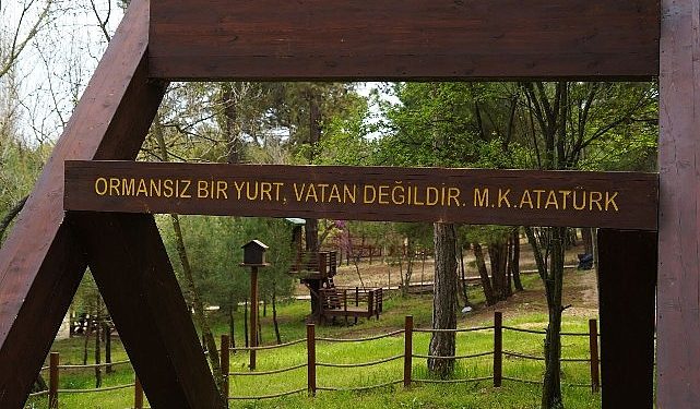 Lüleburgaz Kent Ormanına bu yılın birinci 6 ayında 64 bin 500 ziyaretçi geldi.