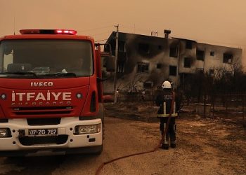 Manavgat Ahmetler sakinlerine yangınla çaba eğitimi verildi