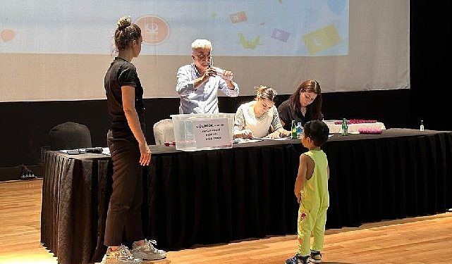 Minik öğrenciler kura ile belirlendi