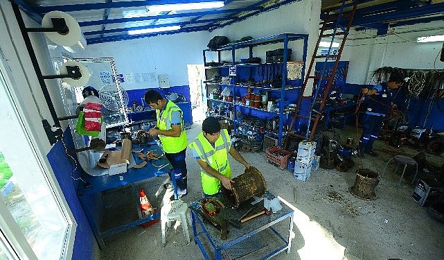 Muğla Büyükşehir Takımları Elektrik Kesintilerinin Su Kesintilerine Sebep Olmaması İçin Ağır Mesai Harcadı