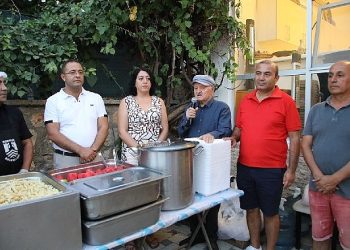 Muharren ayı orucunun iftar yemeği gerçekleşti 