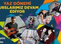 Narlıdere’nin Kültür Sanat Kursları yazın da devam ediyor