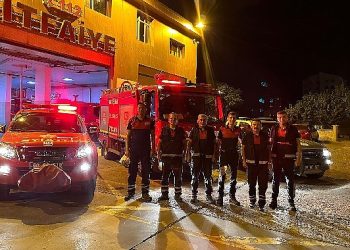 Nevşehir Belediyesi itfaiye takımları kemer’e gitti 