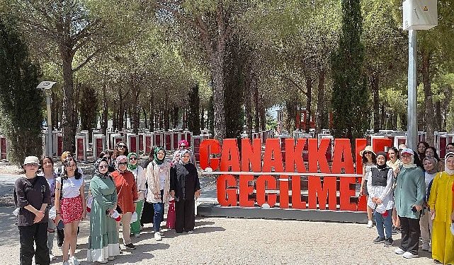 Nevşehirli gençler çanakkale’de
