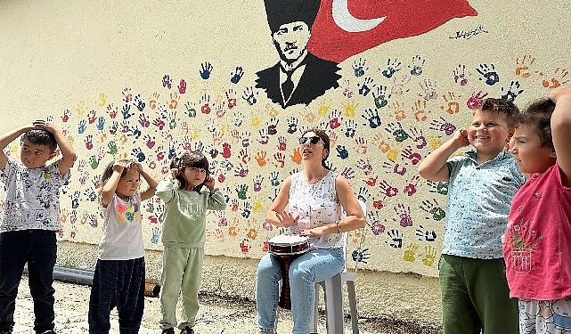Nilüfer’in çocukları yaz atölyeleriyle şen şakrak