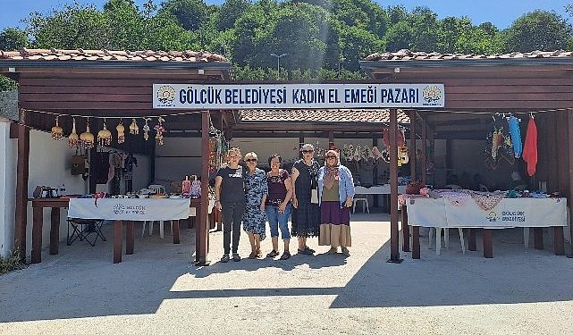 Örcün Bayan El Emeği Pazarı açıldı