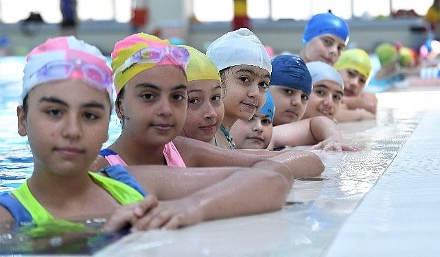 Osmangazi havuzları cıvıl cıvıl