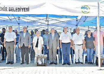 Sağlamtaş Düğün Salonu temel atma merasimi gerçekleştirildi