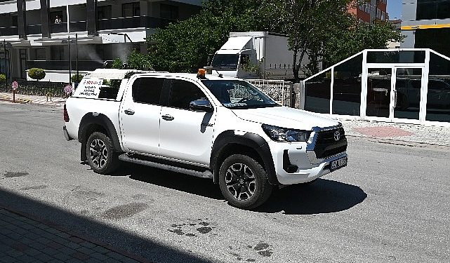 Selçuklu’da ilaçlama çalışmaları sürüyor