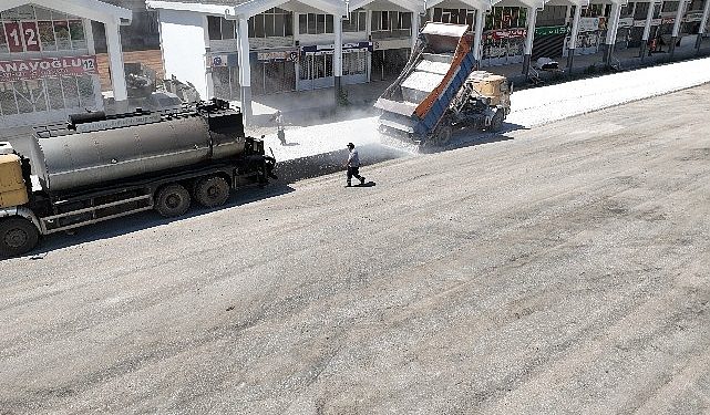 Serik Çandır Toptancı Hali baştan sona yenilendi