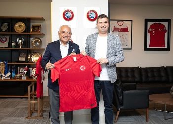 Tayfun Canlı’dan TFF Lideri Büyükekşi’ye ziyaret