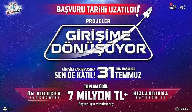 TEKNOFEST Projeleri Teşebbüs Müsabakası Müracaatları Uzatıldı