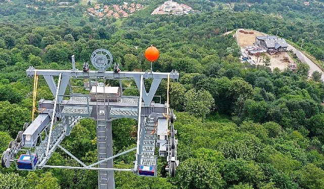 Teleferik’te Derbent İstasyonu tamam