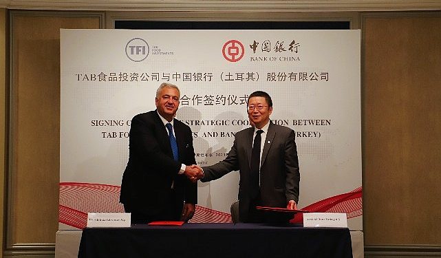 TFI Tab Besin Yatırımları Bank Of China ile mutabakat dokümanı imzaladı