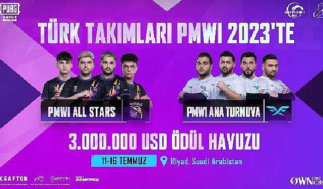 Türk Ekipleri 78 Milyon TL Ödül Havuzu Bulunan PMWI 2023’te Zafer Peşinde Koşacak