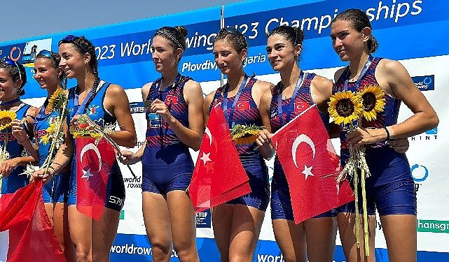 Ulusal kürekçilerden 1 gümüş 1 bronz madalya