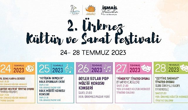 Ürkmez’de şenlik vakti