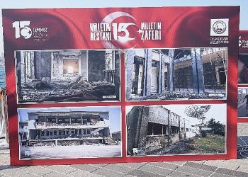 Üsküdar Meydanında 15 Temmuz Demokrasi ve Ulusal Birlik Günü Standı düzenlendi