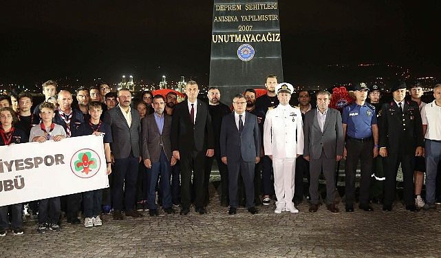 Acının 24. Yılında Gölcük Sarsıntısı Şehitleri Dualarla Anıldı