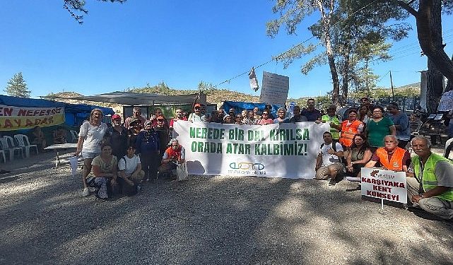 Akbelen Direnişine Efes Selçuk’tan takviye