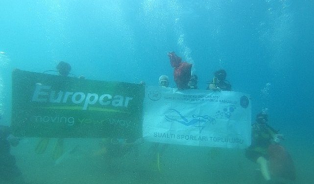 Akdeniz Ünivesitesi Su Altı Topluluğu’nun İstekli Çalışmalarına Europcar Türkiye’den Takviye
