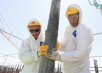 Akkuyu NGS’nı̇n 4’üncü Ünı̇tesı̇nde Reaktör Bı̇nasının Temel Döşemesı̇nı̇n Betonlanması Tamamlandı