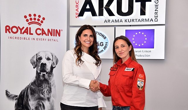AKUT ve Royal Canin’den arama köpekleri için iş birliği