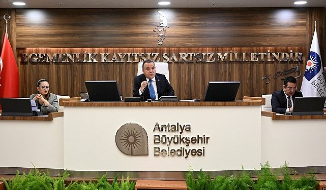Antalya’ya pak bir gelecek için ASAT Meclisi’nden krediye onay