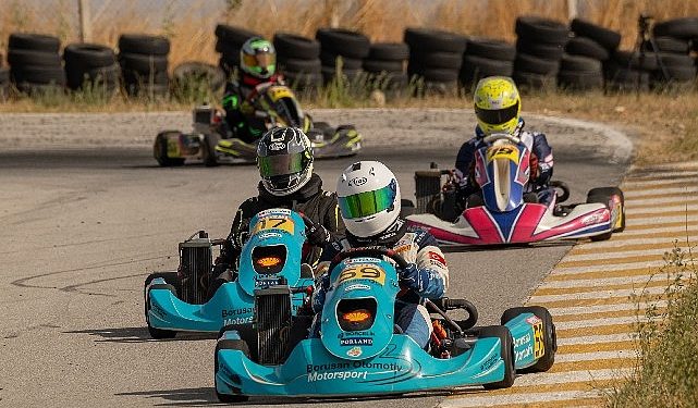BOM Karting Kadrosu Uşak’ta Master Kategoride Podyumun Tepesinde
