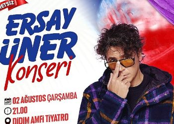 Didim Amfi Tiyatro’da Ersay Üner rüzgarı esecek
