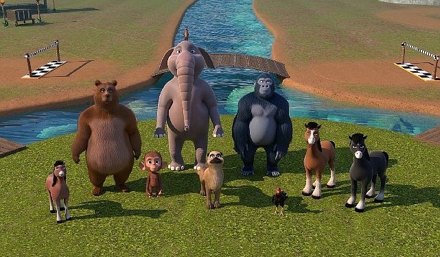 Doru Macera Adası’nda parkur uğraşı