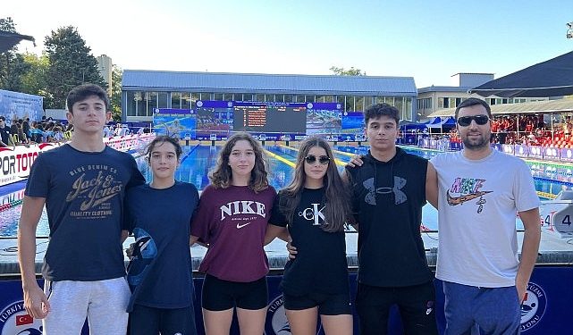 Egeli genç yüzücülerin amaçları büyük