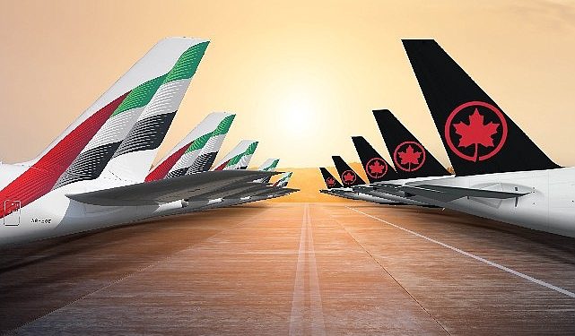 Emirates ve Air Canada, Montreal Seferleri ile Ortak Uçuş Mutabakatını Genişletiyor