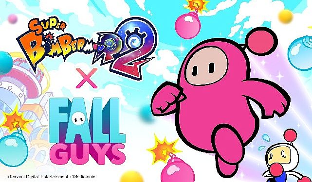 Fall Guys, yine Muhteşem Bomberman R 2’de koşmaya geliyor!
