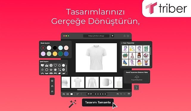 Fikirleri eserlere dönüştüren Triber Shop 2,8 milyon TL fon talebiyle yatırım cinsinde