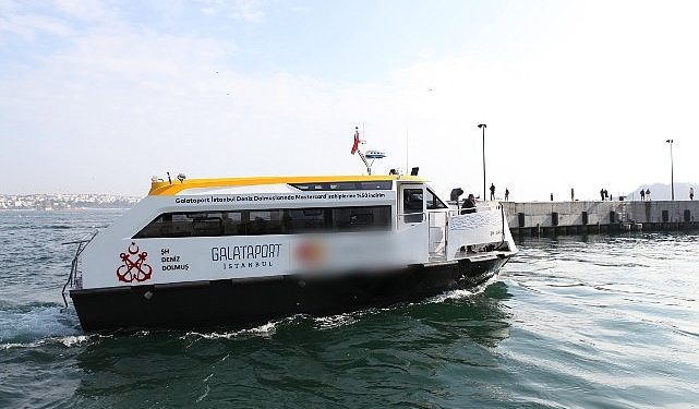 Galataport İstanbul ve Kent Çizgileri iş birliği ile deniz ulaşımında yeni konsept: Galataport İstanbul Deniz Dolmuş