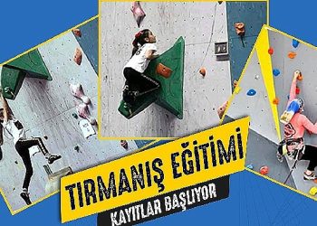 Geleceğin Dağcıları Canik’te Yetişecek