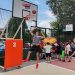 Gölcük kıyısında heyecan sırası sokak basketbolunda