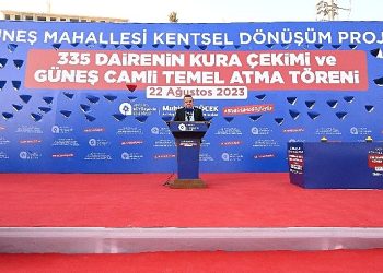 Güneş Mahallesi Kentsel Dönüşümü’nde ikili sevinç