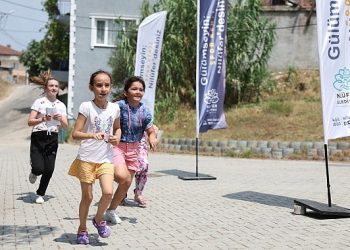 Hem yarıştılar, hem eğlendiler