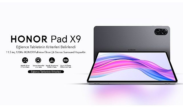 HONOR PAD X9 ile Sınırsız Cümbüşün Tadına Var